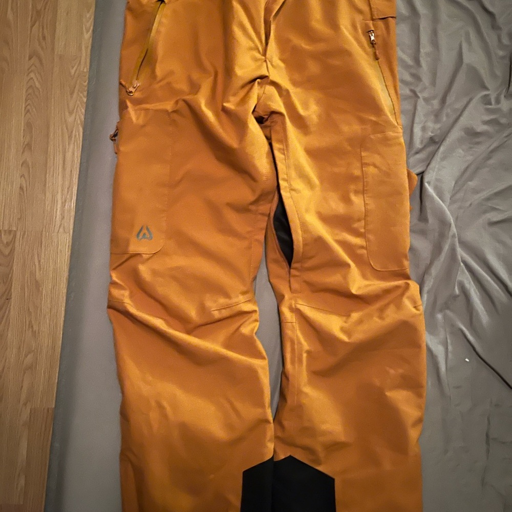 Orange Snow Pants